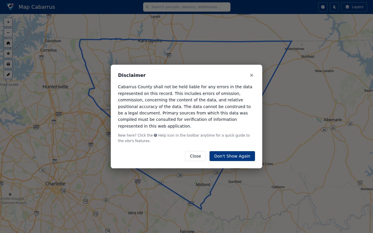 Concord people search parcel map and historical layers