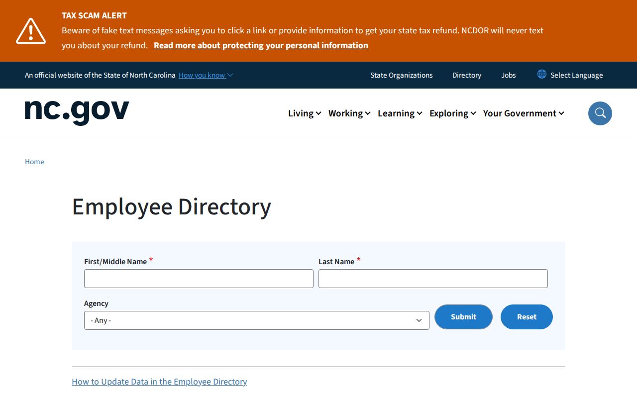 Concord people directories North Carolina employee search